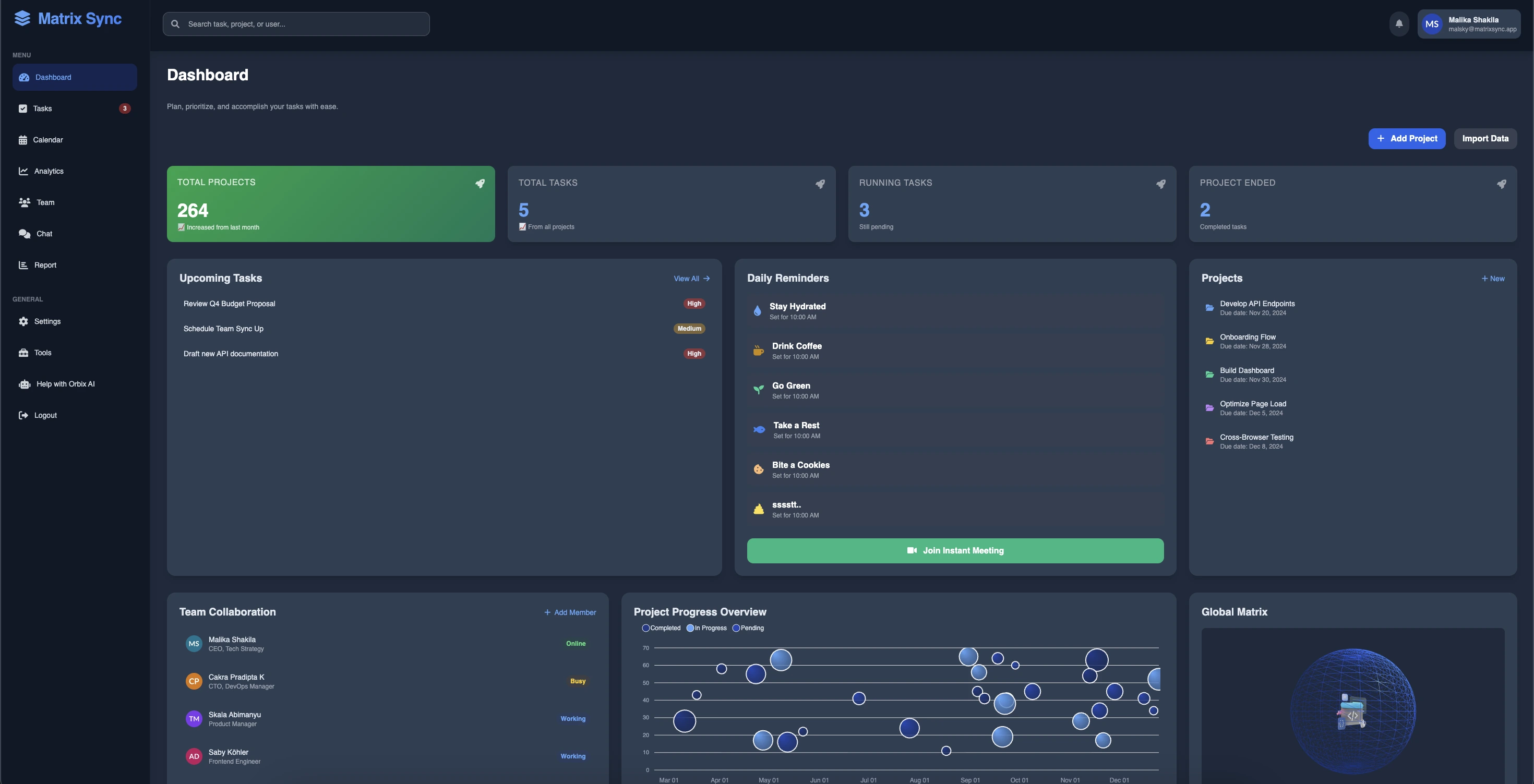 Internal System preview