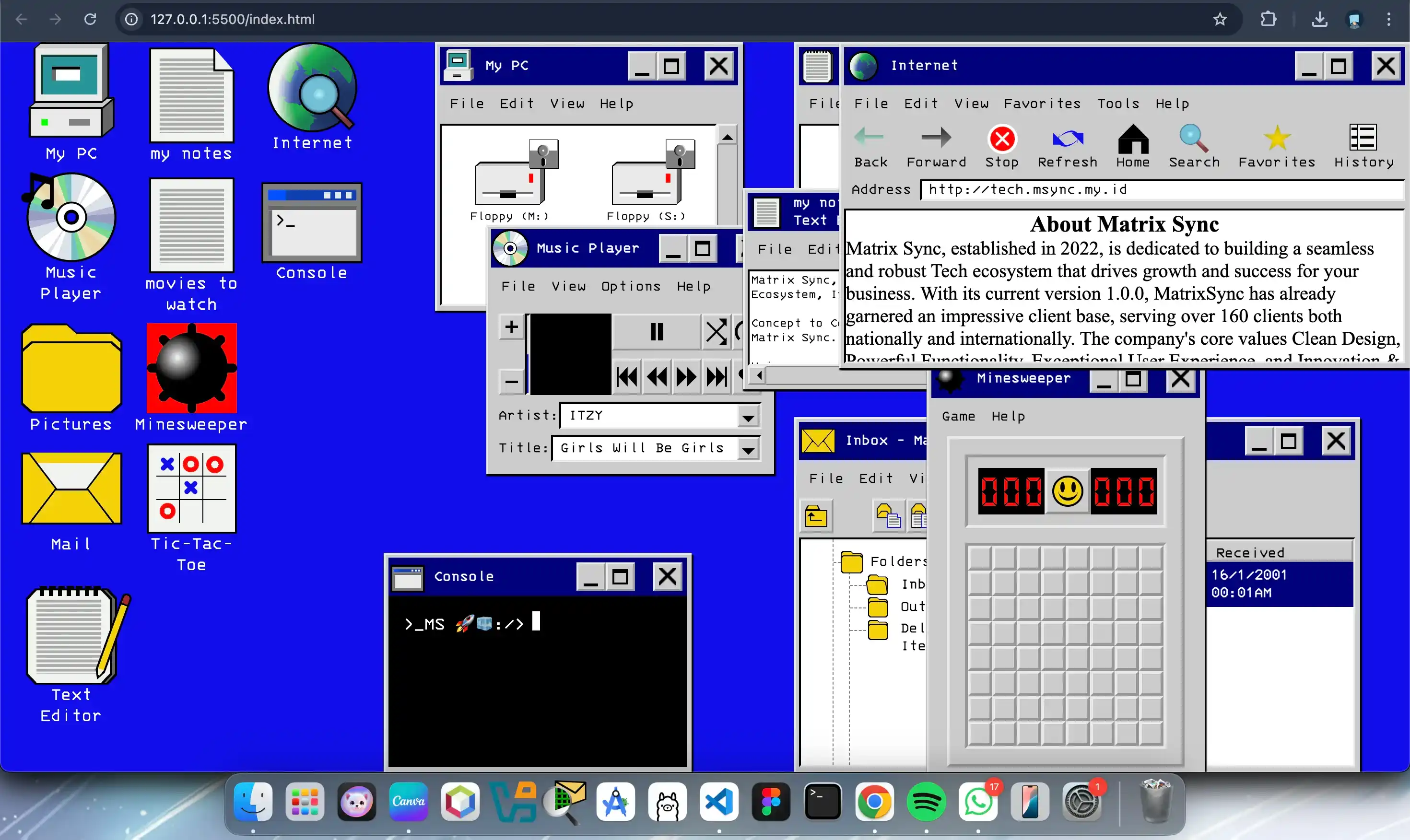 Retrodesk preview